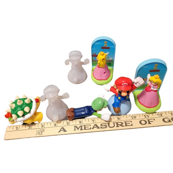 Super Mario Luigi Princess Browser 5-7 Years Mini Figure‎ Toys Set Of 7 - Picture 8 of 8